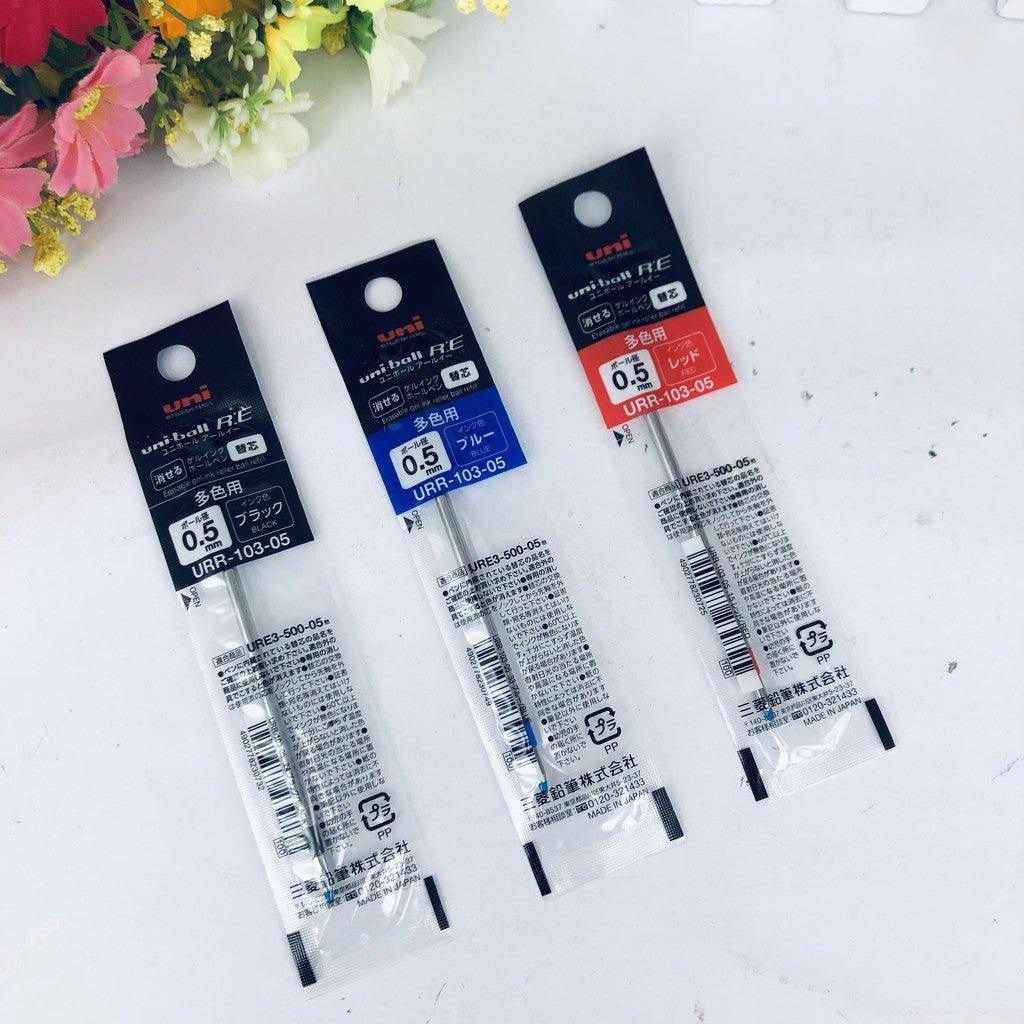 Uni uni-ball R:E3 0.5mm URR10305 Three-color eraser pen refill URR10305 - CHL-STORE