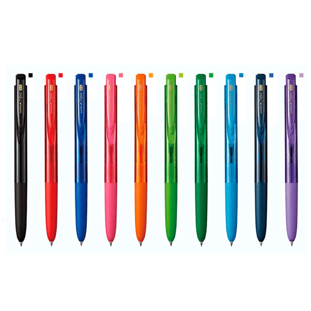 UNI Uniball Signo RT1 Ten Colors Gel Pen UMN-155 - CHL-STORE