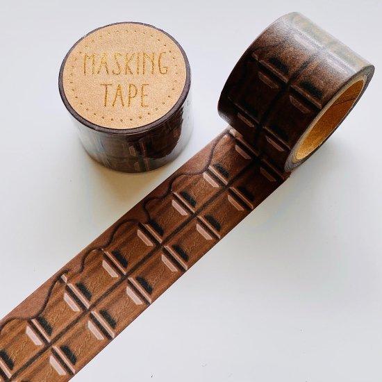 W-craft W02-MK-T0059 Chocolate Paper Tape 30mm Dessert Paper Tape - CHL-STORE