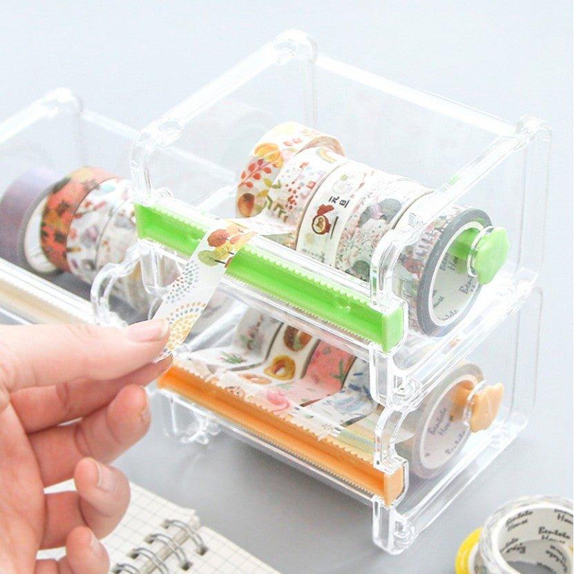 Washi Cutter Tape Holder Washi Tape Cutter Color Random - CHL-STORE