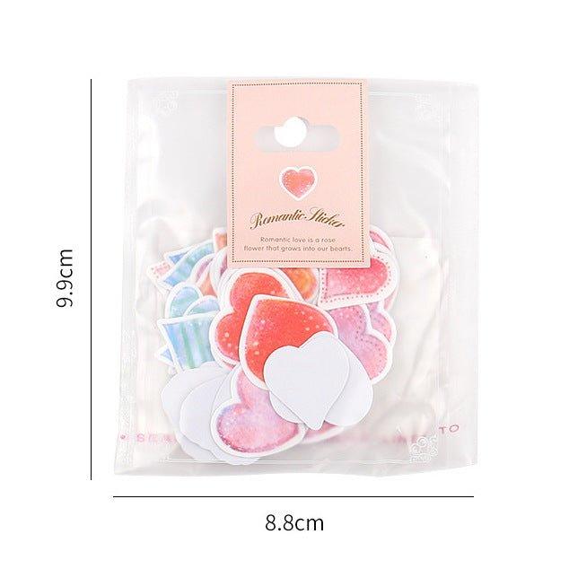 Watercolor hand-painted style stickers ticker packs decorative stickers pocket stickers 60pcs NP-000119 - CHL-STORE