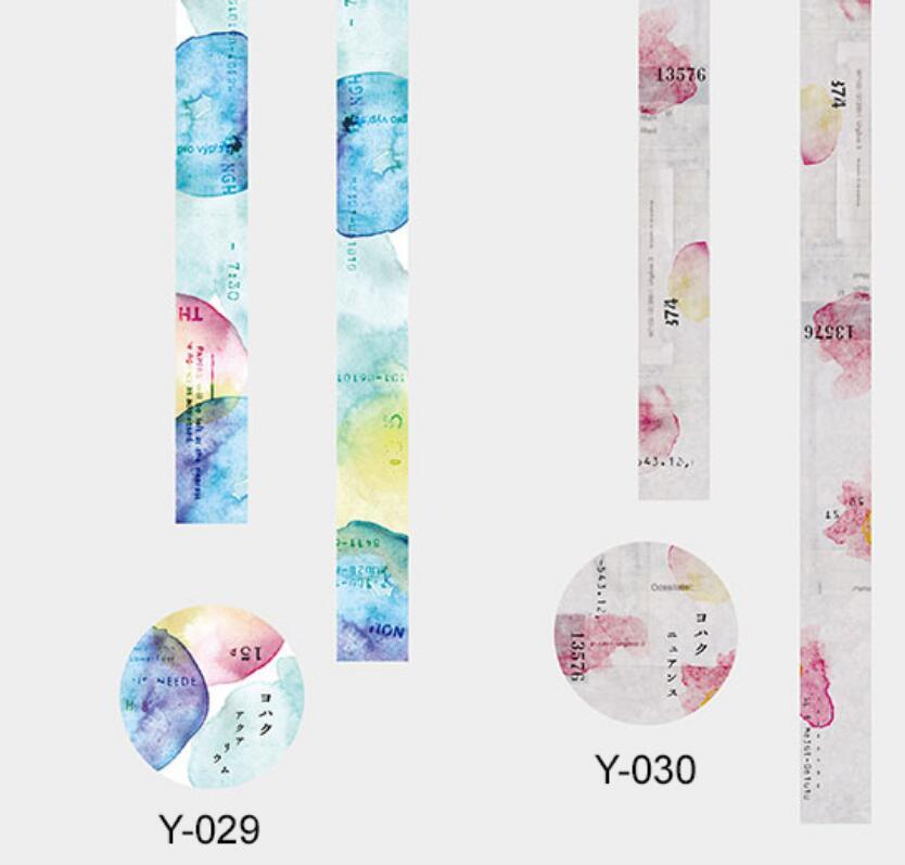 YOHAKU 15mm x 10m Decorative Paper Tape Limited Edition Pink Japanese Stationery Y-030 - CHL-STORE