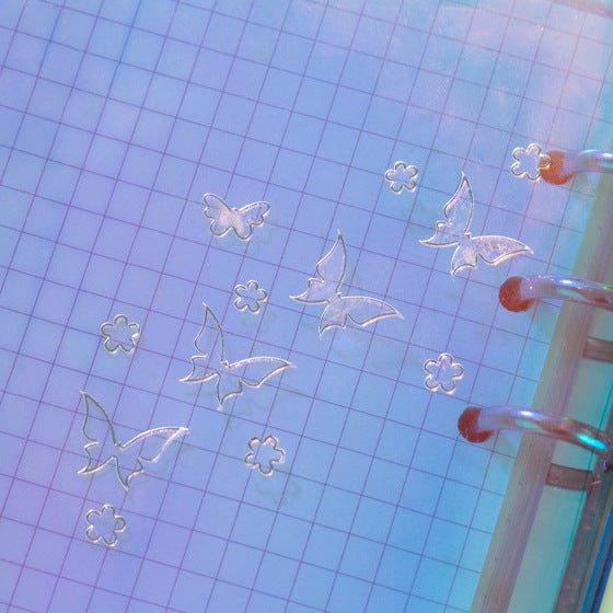 Yuxian Beidao keepsake series hot stamping silver sticker NP-000175 - CHL-STORE