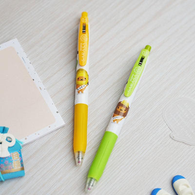 ZEBRA SARASA JAPAN HOKKAIDO LIMITED JJ15 BLACK INK GEL BALLPOINT PEN -0.5MM 5 COLOR SET - CHL-STORE