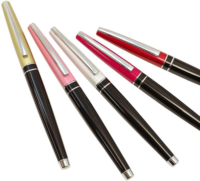 ZEBRA Vintage color Limited JJ93-RP Metal Pen 0.5mm Ballpoint Pen Rose Red Lipstick Pen - CHL-STORE