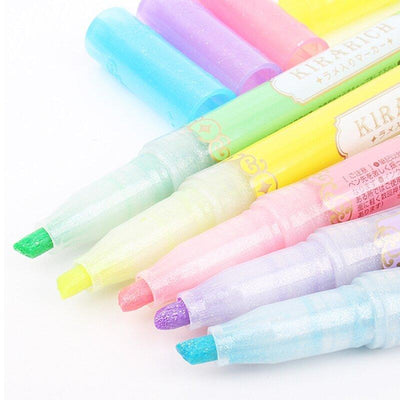 Zebra WKS18 Silver Powder Sparkling KIRARICH Straight Liquid Highlighter - CHL-STORE