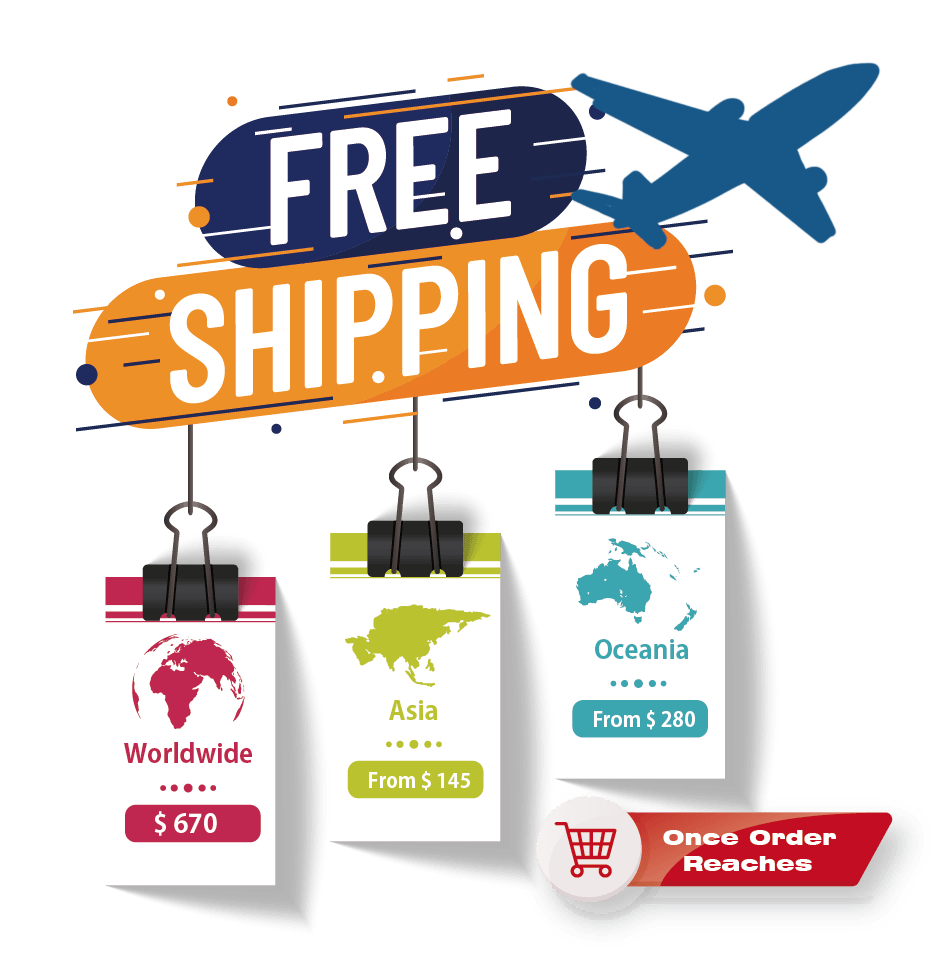 Free shipping rules on CHL-store website - CHL-STORE 