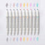 ZEBRA MILDLINER Dual Fine Tip Highlighter (WYT9) Fine Tip + Extra-Fine Tip Soft Color Marking