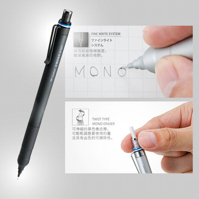 Mechanical pencil Tombow MONO limited color graph Lite 0.5mm MONO student school stationery office DPA-122A DPA-136