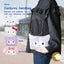 Sanrio Corduroy Handbag Cosmetic Bag Delicate and Exquisite Convenient to Carry Cinnamoroll Hello Kitty Kuromi My Melody Going out