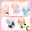 Sanrio Kids Knit Scarf – Soft, Fluffy & Warm Hello Kitty, My Melody, Kuromi, Cinnamoroll, Pochacco