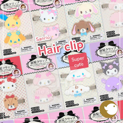 Sanrio Bangs Hair Clips – Cute Character Styling Accessory