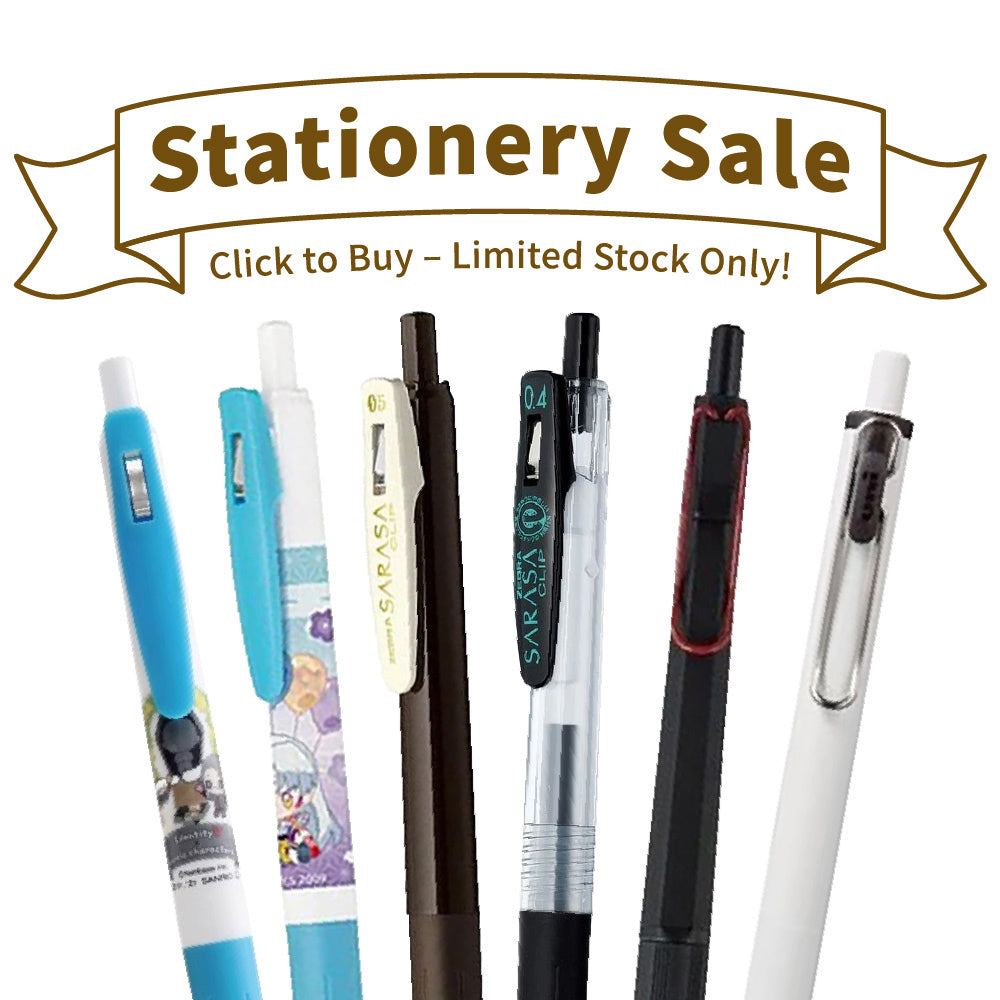 Japanese Stationery Sale | Limited-Time Discounts on Zebra, Uni & More!