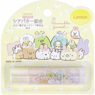 Sumikko Gurashi Corner Bio Lip Balm 2 options Honey Lemon