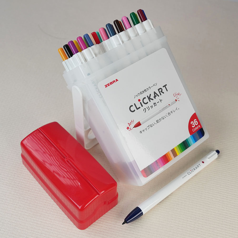 Zebra Clickart Gentle Light Color Wyss22 0.6mm قلم ماء على أساس 12 مجموعة ألوان