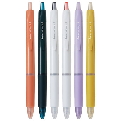 Pilot Acroball light oil writing pen 05mm 0.7mm BAB-15 ball pen oil pen writing smooth and super smooth