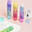 2-in-1 Gradient Color Correction Tape, Super Beautiful Gradient, Dot Dot Glue, Instant Tape, Yellow-Green Gradient, Yellow-Red Gradient, Blue-Purple Gradient, Student, Office, Texture, Translucent, Dreamy