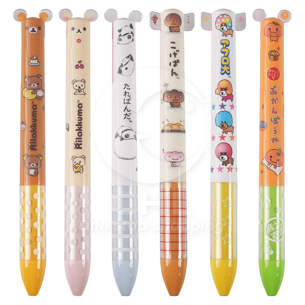 Funbox MiMi 0.7mm black and red ball pen marine life series cute stationery Japanese stationery