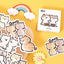 Yıldız Moly Emoji Sticker Dekoratif Su Geçirmez NP-H7TAY-0268