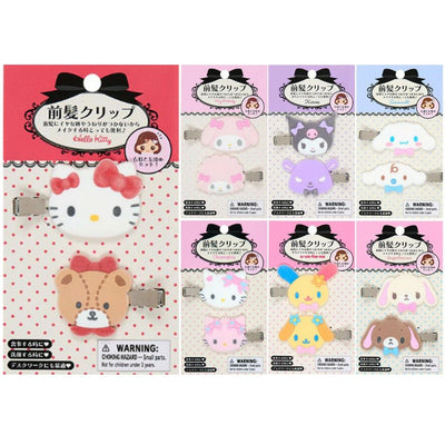 Sanrio Bangs Hair Clips – Cute Character Styling Accessory