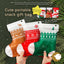 Cute portable snack gift bag with various styles: reindeer, elk, ice crystal, Merry Christmas, Santa Claus, snowman, socks, handbag, bear, rabbit, packaging