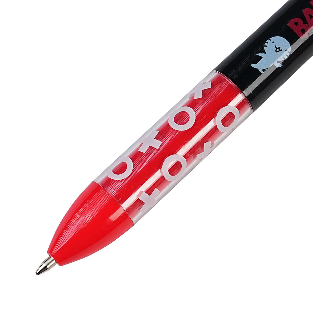 Sakamoto x SANRIO x disney mimi 0.7mm ear pen two-color pen black ink red ink Melody Pom Pom Purin Little Twin Stars Kuromi