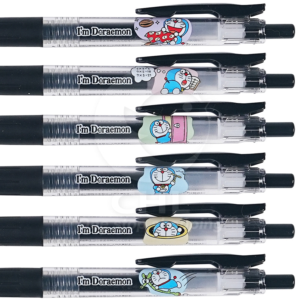 CRUX x Zebra Sarasa Doraemon 0.5mm black ink gel pen Tinker Bell Mechanical Cat