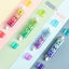 2-in-1 Gradient Color Correction Tape, Super Beautiful Gradient, Dot Dot Glue, Instant Tape, Yellow-Green Gradient, Yellow-Red Gradient, Blue-Purple Gradient, Student, Office, Texture, Translucent, Dreamy