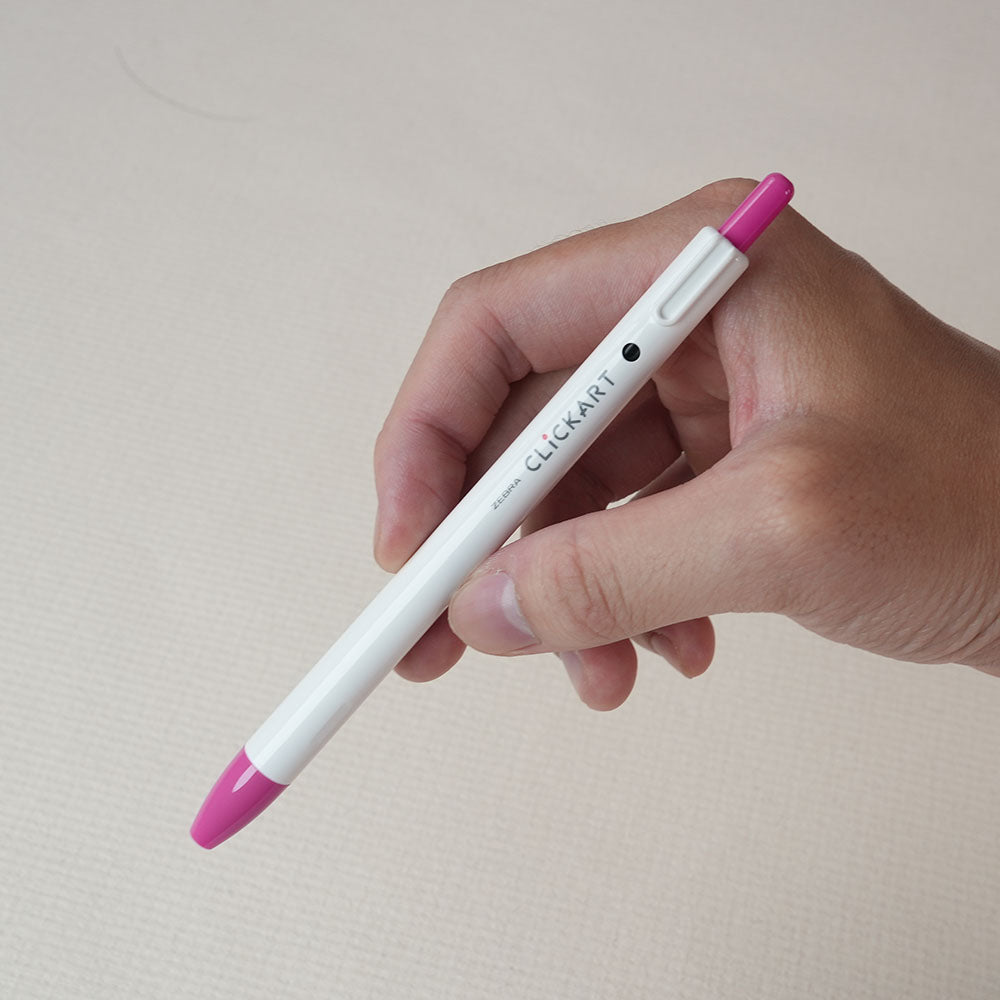 斑马点击柔和的浅色Wyss22 0.6毫米水性笔Single 12 Color Set