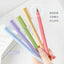Automatic no-sharpening triangular eternal pencil HB with cap, yellow, red, green, blue, purple, black technology, continuous writing pencil, sketching pencil, triangular pencil, grip correction, learning stationery
