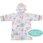 Skater Cinnamoroll Starry Sky Children's Raincoat Transparent Hood with Reflective Strips Backpack and School Bag Protection for Children and Students