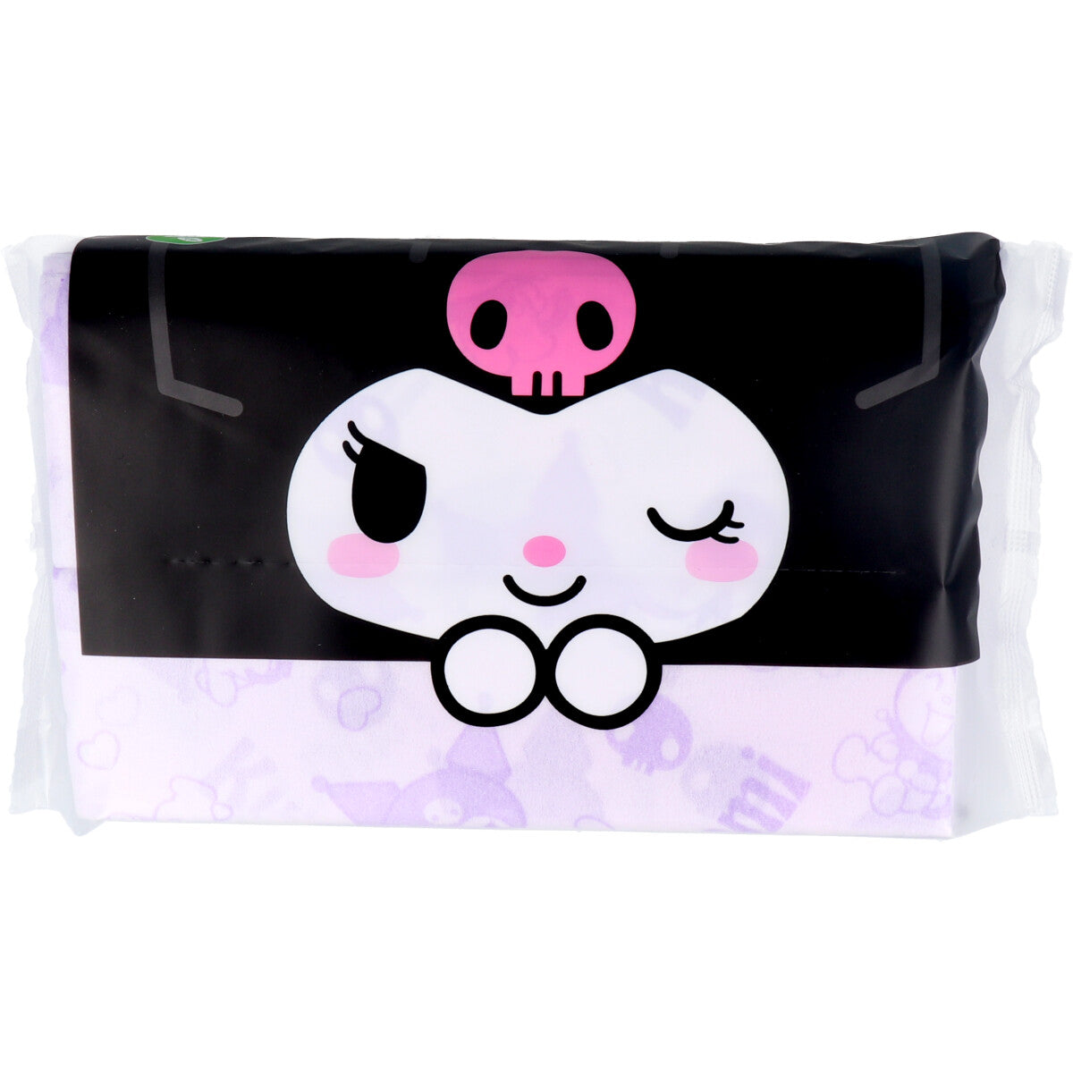 Made in Japan Kuromi/Kuromi cute purple bagged tissues 200 pieces
