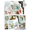 Momo and Paper Ticker Pakies Fragmenty czasowe Serie Retro Pet Stickers Styling Naklejki retro naklejki dekoracyjne