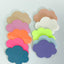 Cloud shaped sticky notes PET transparent sticky notes Note stickers Index stickers Creative styling Student office stationery Styling note paper Fluorescent color Randomly sold in 8 colors