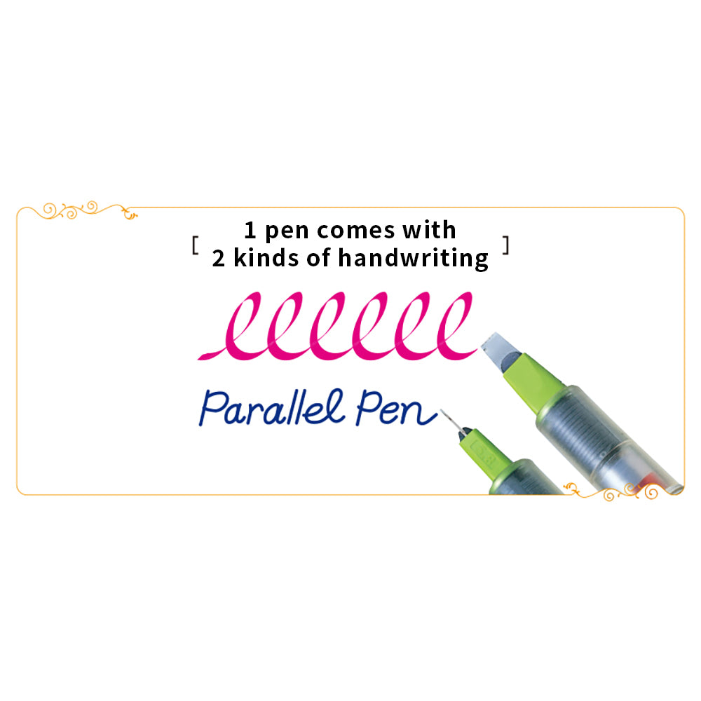 PILOT P-FPN-120R Parallel Pen Parallel Pen Curve Pen Art Pen Hand-painted Illustration DIY