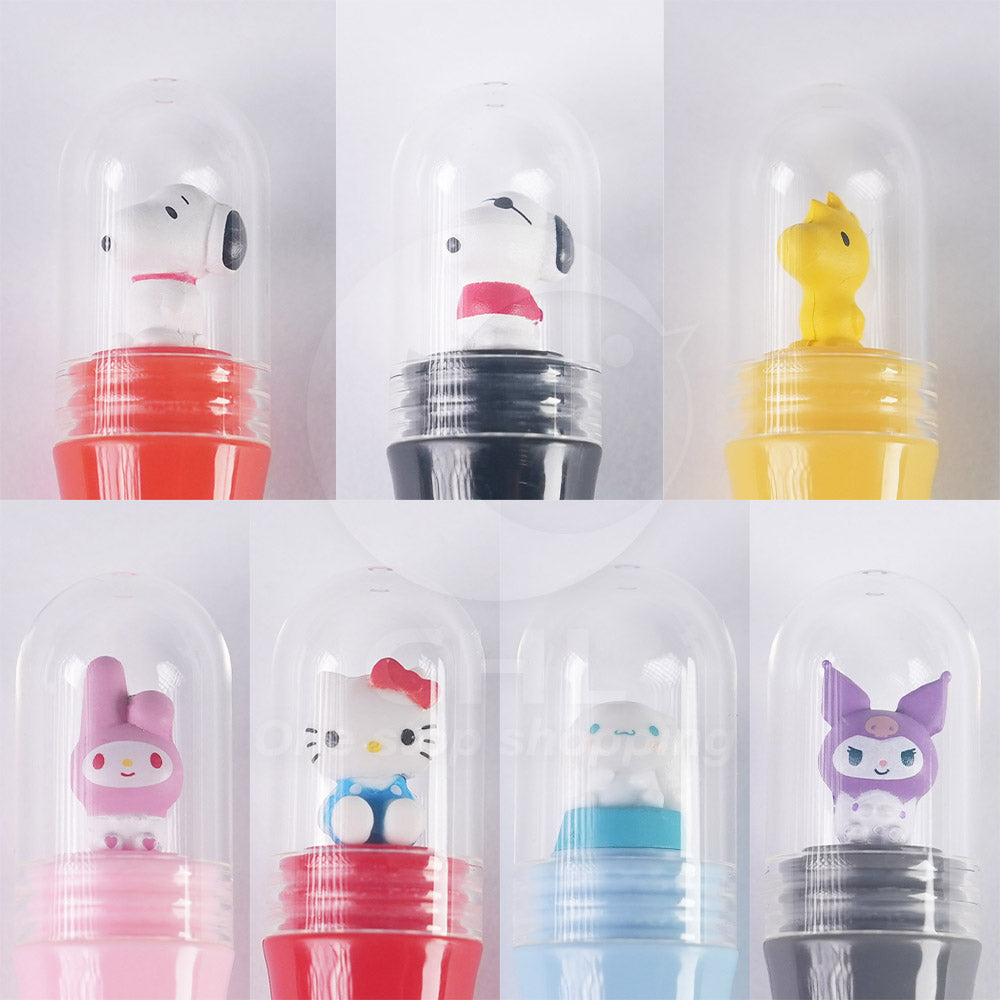 Sun-Star Peanuts Snoopy Disney Rotating Ballpoint Pen 0.7mm Black Ink S46492