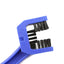 Chain cleaning brush for motorcycles and bicycles Motorcycle and bicycle cleaning chain brush Accessories Cleaning Square head