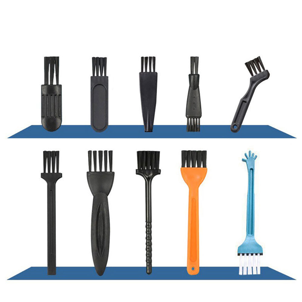 Small plastic cleaning brush, small brush for grooves and gaps, mini brush, plastic handle, cleaning and dust removal, gap brush, motherboard, circuit board cleaning, anti-static, industrial hard brush