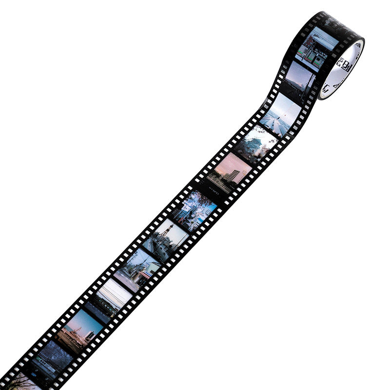 Mo·card Literary Film Series PET Tape Retro Film Transparent Handbag Decorative Sticker