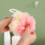 Japanese bath ball soft large size bath flower bath skin scrubbing can be hung for body cleaning soft and easy to use multiple colors shipped randomly