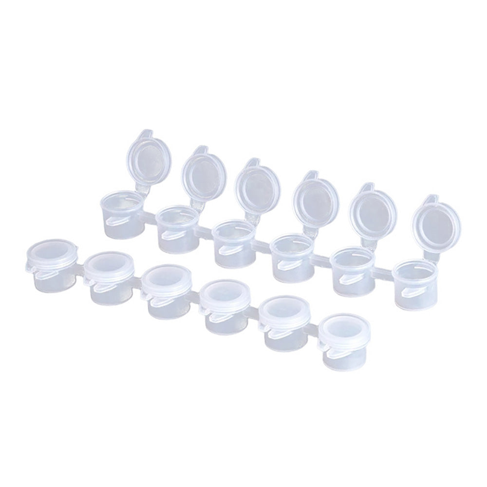 Acrylic Paint Palette Box – 6-Well / 8-Well Portable Paint Container | 2ml / 3ml / 5ml Options