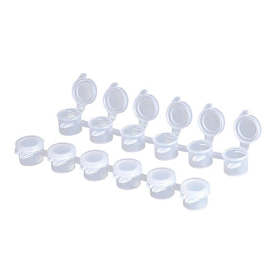 Acrylic Paint Palette Box – 6-Well / 8-Well Portable Paint Container | 2ml / 3ml / 5ml Options