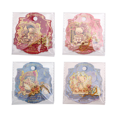 Mr. Paper Metal Bookmarks | Bear Dance Series | Cute Enamel Bookmarks for Journals & Gifts