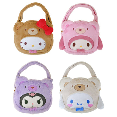 Sanrio co-branded itabag Hello Kitty Kuromi Cinnamoroll My Melody shape bag doll bag outing bag soft