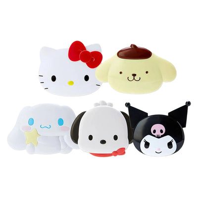 Sanrio Comb and Mirror Set – Hello Kitty, Kuromi & More | 5 Cute Characters | Compact & Portable Grooming Kit