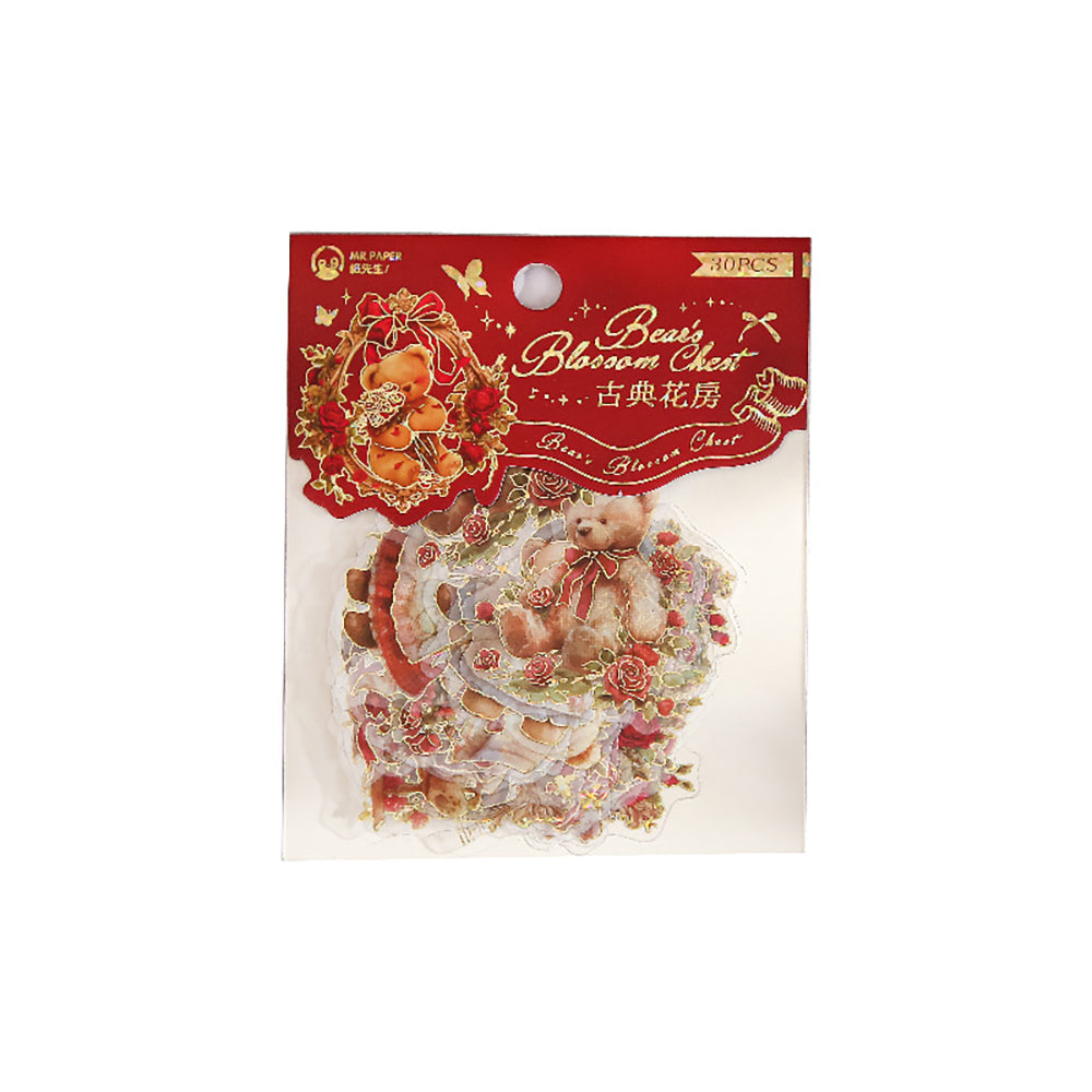 Ông Paper và Paper Stamping Sticker Gói thời gian Bưu điện Bưu điện Sê -ri Light Retro Creative Vật phẩm cuộc sống nhỏ