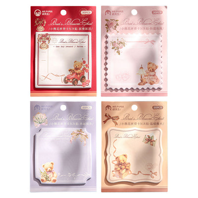 Mr. Paper Years and Winds Series N Times Paste Student Student Viết tay Tin nhắn ban phước cho Post-it Note Orchid, Mangosteen, Qingmei, Gõ tre, giấy ghi chú, giấy vật liệu, loại bỏ DIY, văn phòng văn phòng, trường học và đồ dùng hàng ngày