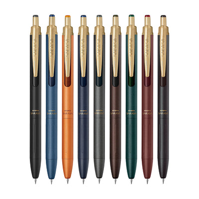 ZEBRA P-JJ57 SARASA GRAND 0.5mm Metal Pen Gel Pen Retro Color Metal Texture Pen Vintage Color