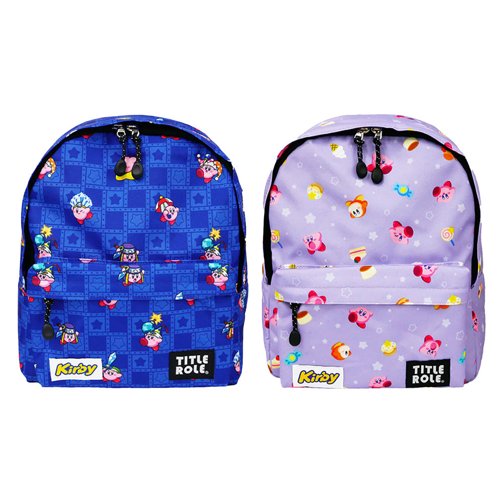 Kirby Backpack Children's Junior High School Elementary School Kindergarten School Bag Tour Travel Outing Large Capacity Water-Repellent Antibacterial Processing Kirby Character Children's Backpack