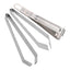 Stainless steel fish bone clip, fish bone removal, pig hair removal, safe cooking, cutlery grade, flat mouth, oblique mouth, clean and hygienic, hair plucking clip, multi-purpose clip, thickened metal